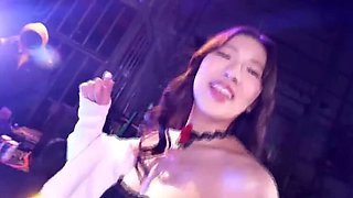 Asian Babe Sayu Nanahara Squirts Hard at Secret Night Orgy Party