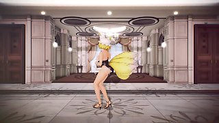 Mmd R-18 Anime Girls Sexy Dancing Clip 404