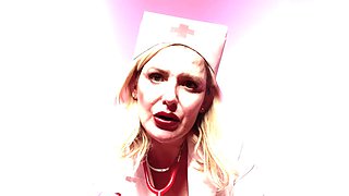 Doctor-patient roleplay nightmare with Lady Phoenix in a gas mask