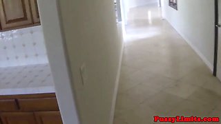 Bigboob skank screwed in gym