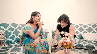 Naughty Bhabhi did romance with brother-in-law which he could not control