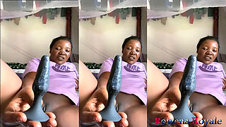 Slutty Rowena's Hobby: Masturbating and Squirting