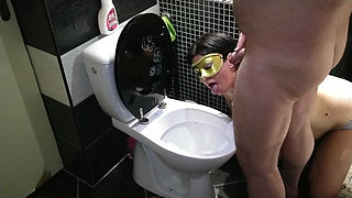 Slave Slut Mouth Served as a Toilet