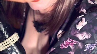 Sexy Goth Tina Snua Wants You To Come As You Watch Her Suck & Wank - Dildo BBW Gloves Glove Fetish