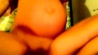 Pregnant Amateur with Big Tits on Webcam