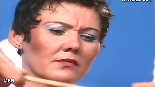 Two German Chicks Get Punished By A Nasty Dude