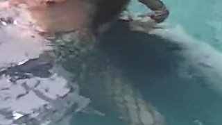 Jessica Bunny Underwater Romance Oral Vibrator Pussy