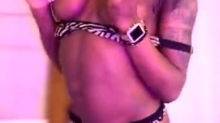 Hot Black Maid Does Some Webcam Black and Ebony