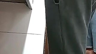 Maid Is Caught in the Bathroom.