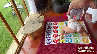 The first to bare all loses in a thrilling Strip Twister game