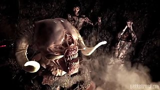 Hot Horror Porn: Spider Monster Fucks & Feeds on Brittany Bardot - Rough BJ, Facial, POV