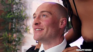 Zac Wild's Intense Office Encounter with Interracial Heat