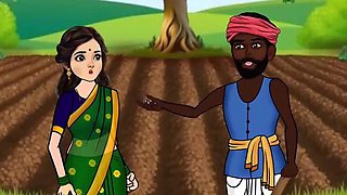 Indian Housewife Fucked Hard by Big Black Cock in Tomato Field - HD Porn