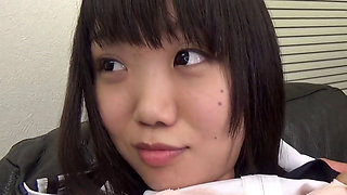 Student with an adorable face wants him inside her