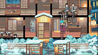 Yukiya Hot Spring the Waters of Fertility Hentai Game Ep.3 Onsen Cuckold Orgy!