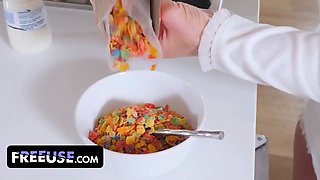 Free-for-all use convenience: bummed out sonnie gets fucked by step mommy and step sister after his bad week