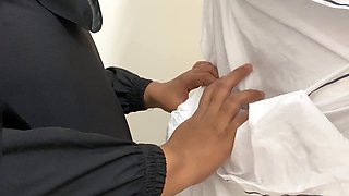 Hijab-wearing Mallu Muslim girl gives amazing blowjob to her neighbor in Malappuram, Kerala