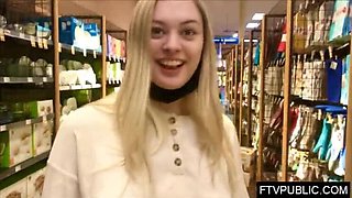 Amber Moore Just Turned 18 & Flashes in Walmart - Teen Public Nudity