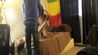 Blonde wife and black bull PART 1