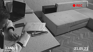 Director spanked a naughty student