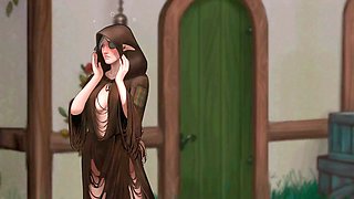 Hentai fun with Misskitty2k getting down in animated style