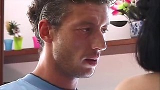 Young Slut Gets Anal Fucked by Plumber in Kitchen Corners