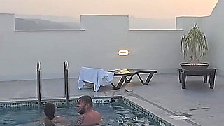 Fucking in the Public Pool