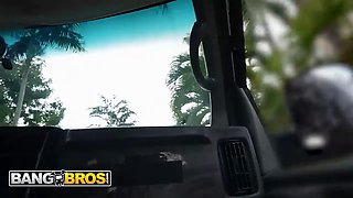 Bangbros - stunning beauty essie gotback's Tight Pussy is taking hold of on a Big Dick in the nail bus