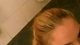 Risky Sex in Public Restroom