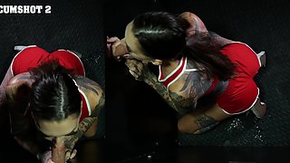 Rocky Emerson gets her big tits and tight pussy smashed in a gloryhole scene.