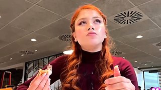 Bukkake Whore Cum Walk To McDonalds
