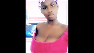BUSTY AFRICAN MODEL PT.1