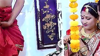 Sudipa Ki Suhagraat - Sudipa's Wedding Night with Five Husband Gangbang Fucking Full Movie