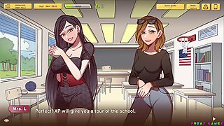 Visual hentai, naked adventure, public