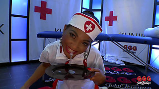 One Woman, Lots of Cocks - She Gets Pissed off and Teased