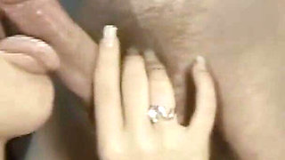 The Exhibitionist Girl First Masturbates Then Gives a Blowjob