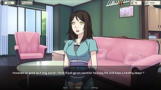 3D animated adventure with amateur wife and her trainer