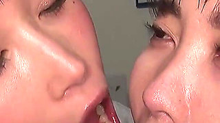 Dr. Yumika Saeki Binds Chihiro Suzuki to the Chair, Stretches Her Nostrils Wide, and Tongue-fills Them with Spit