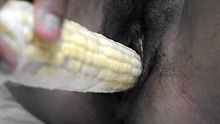 Creamy Cone Deep Inside My Pussy - Intense Food Insertion Play