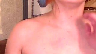 Hard Self Face and Tits Slapping