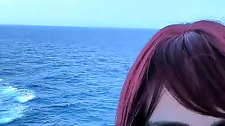 Fucked in the Public Toilet of the Boat
