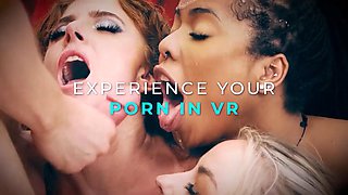 ACCIDENTAL GANGBANG - Petite Asian Frame Ravaged In Intense Interracial Gangbang Cumshot Frenzy