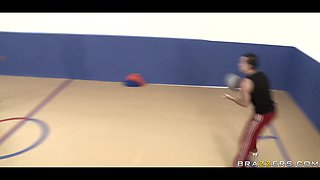 Dodgeball Dong With Johnny Castle, Stephani Moretti - Brazzers