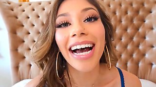 Petite Latina's Bold Play: BBC Monster in the Spotlight