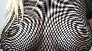 Fat BBW with big boobs masturbating and squirtin on cam