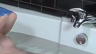 Sophia Gets Tape Bound in the Bath