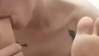 Playing with Her Feet, Savoring the Corners of Her Fingers