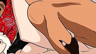 Cowboy Fucks Girl Hentai Animation