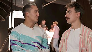 Shaved pussy meets beautiful Japanese babe in German hardcore action