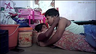 Indian husband kissing ass hot wife